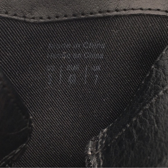 Aldo Black Ankle Boots with Gold Buckles size 9 - Picture 2 of 3